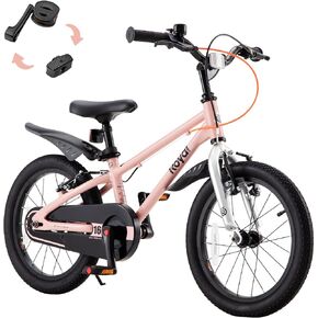 RoyalBaby EZ Fride Kids Bike 16 18 20 Inch, Lightweight Aluminum 2-in-1 Balance to Pedal Bike with One-Key Switch for Boys Girls Ages 4+ in Kuwait