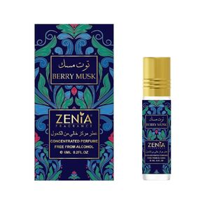 Zenia Berry Musk Perfume Oil Roll-On – 6ml / 0.2oz | Long Lasting Alcohol-Free Fruity Floral Fragrance Oil with Blueberry, Rose, Vanilla & Patchouli in Kuwait
