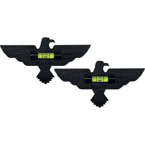 عصا مستوى الفقاعات متعددة الأغراض من APEX RV Eagle على المستوى، لمركبات RV، والتخييم، والمقطورة (2، أسود) in Kuwait