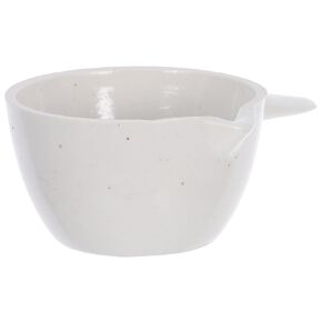 2pcs Round Evaporating Dish with Handle High Chemical Stability Acid Alkali Resistant Laboratory and Home Use Porcelain Container with Spout for Heating and Storing in Saudi Arabia
