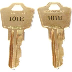 HON 109E مفاتيح استبدال خزانة الملفات منقوشة باللون الداكن Vertikee(TM) in Kuwait