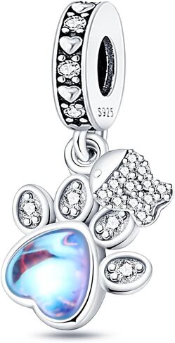 Pig Birthday Cake Mother Daughter Star Moon Hamsa Lucky Luck Charm Bead Pendant 925 Sterling Silver Compatible With Pandora Charm Moments Bracelet in Saudi Arabia