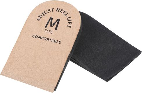 2 Pcs Height Increase Inserts, Heel Lifts, Adjustable Heel Lifts for Shoes, Heel-Lifts for Leg Length Discrepancy, Brown Heel-Pads for Women Man (4 Inch) in Saudi Arabia