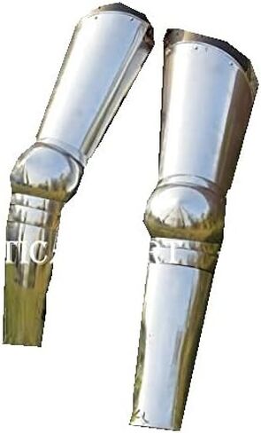 درع الساق لواقي الساق في العصور الوسطى، زي قوطي للساق العلوية للركبتين والجريفز in Kuwait