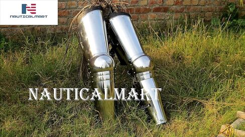 درع الساق لواقي الساق في العصور الوسطى، زي قوطي للساق العلوية للركبتين والجريفز in Kuwait