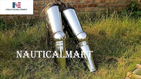 درع الساق لواقي الساق في العصور الوسطى، زي قوطي للساق العلوية للركبتين والجريفز in Kuwait