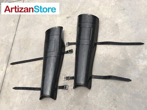 ARTIZANSTORE درع الساق الفولاذي لفارس العصور الوسطى: زي عصر النهضة in Saudi Arabia