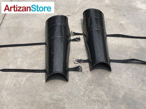 ARTIZANSTORE درع الساق الفولاذي لفارس العصور الوسطى: زي عصر النهضة in Saudi Arabia