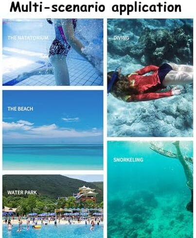 سكوتر البحر تحت الماء للبالغين - معزز للغوص والسباحة بقدرة 500 وات، سكوتر مائي ببطارية الرصاص الحمضية مزدوج السرعة لاستكشاف البحيرة والمحيطات وحمام السباحة in Kuwait
