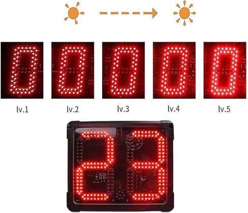 LED Digital Scoreboard Electronic Scoreboard,Electronic Basketball Scoreboard,for Basketball Baseball/Soccer/Tennis,Suit a-1 in Saudi Arabia
