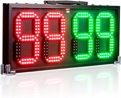 لوحة نتائج كرة السلة وكرة القدم، لوحة استبدال حكم كرة القدم بطارية 4000 مللي أمبير في الساعة IP65 مقاومة للماء تنس الطاولة والبيسبول وكرة القدم الطائرة، 60 * 26 * 3.8 سم in Kuwait