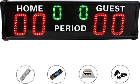 LED Electronic Scoreboard, Flip Scoreboard Basketball Game Supplies Sports Training Scoreboard in Kuwait