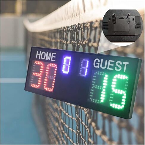 Basketball Digital Scoreboard, LED Digital Electronic Scoreboard, Multifunctional Countdown Digital Football Scoreboard,with Bracket in Saudi Arabia