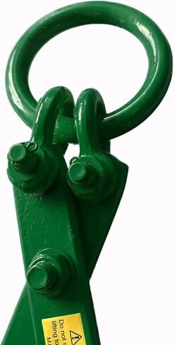 18inch Jaw Opening 2-Claw Timber Hook, Log Grabber Tong, Heavy Duty Lumber Skidding, Logging Tool, Green in Saudi Arabia
