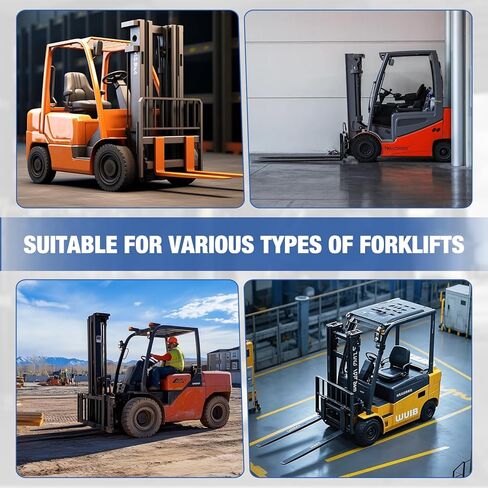 Forklift Lifting Hook, 4400lbs Capacity Forklift Lifting Hoist, with Swivel Hook and Two Large T-Screws, Forklift Mobile Cran Lifting Hook (red) in Saudi Arabia