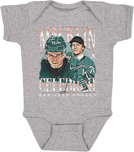 500 LEVEL Macklin Celebrini San Jose Vintage One-Piece Infant Bodysuit in Saudi Arabia