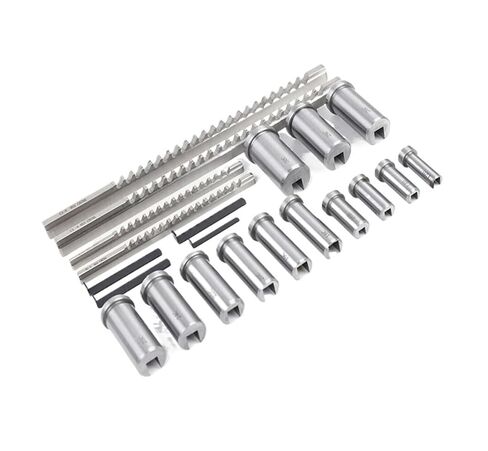 22PCS High Speed Steel Keyway Broach Sets Metric Size Push-Type CNC Cutting Machine Metalworking Tool for Lathe for Metalworking, Lathe in Saudi Arabia