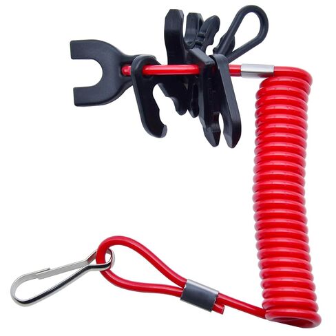 Universal Boat Kill Switch Keys Lanyard with 7 Keys Universal Outboard Boat Engine Safe Stop Cord Tether in Kuwait