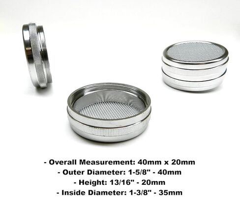 Stainless Parts Holding Basket Ultrasonic Cleaning 1-5/8" Jewelry, Watch, Parts in Saudi Arabia