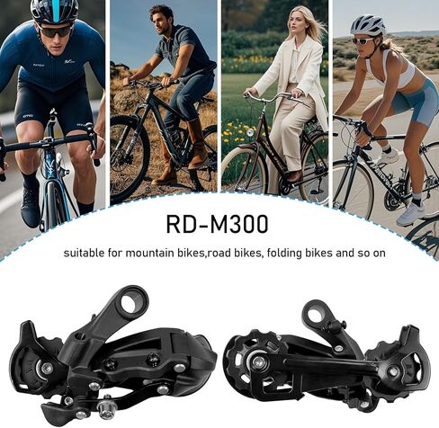 VERKSTAD Bike Rear Derailleur 8/9 Speed Rear Derailleur Direct Mount for Mountain Bike Road Bike in Saudi Arabia