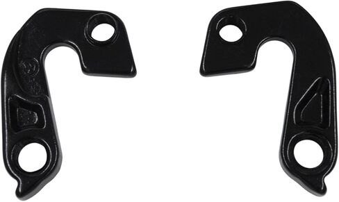 Derailleur Hanger 65 Dropout متوافق مع Ariel المتخصصة، BigHit، Camber، Carve، Crosstrail، Enduro، Epic، Hardrock، Rockhopper، Sirrus، Stumpjumper - سبائك الألومنيوم باستخدام الحاسب الآلي، أسود in Kuwait