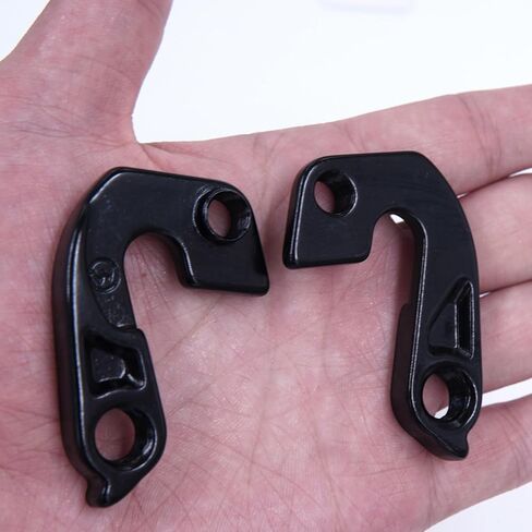Derailleur Hanger 65 Dropout متوافق مع Ariel المتخصصة، BigHit، Camber، Carve، Crosstrail، Enduro، Epic، Hardrock، Rockhopper، Sirrus، Stumpjumper - سبائك الألومنيوم باستخدام الحاسب الآلي، أسود in Kuwait