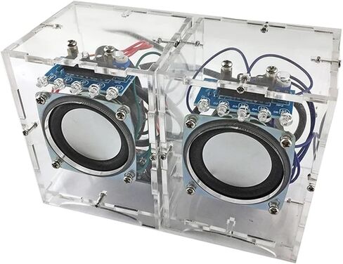 3W Small Amplifier Audio Kit DIY Active Speakers Electronic Circuit Welding Practice Assembly Training Loose Parts(Mono Channel Audio) in Saudi Arabia