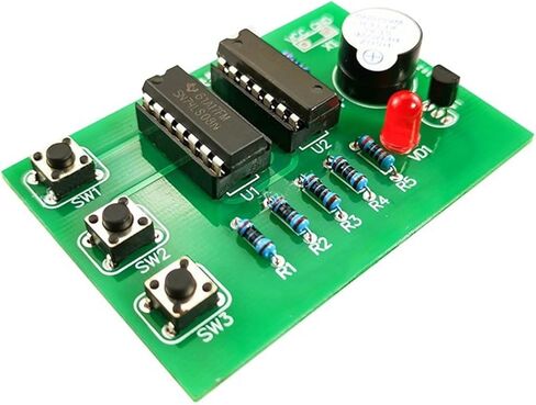 Three-Person Voting Machine Welding Kit Three-Person Voting 74LS08 Digital Circuit Teaching Training Electronic DIY Parts in Saudi Arabia