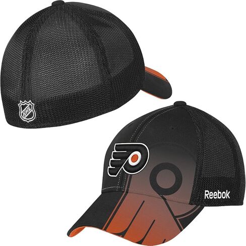 قبعة ريبوك فيلادلفيا فلايرز NHL Center Ice Second Season مقاس صغير/متوسط ​​- TS71Z أسود in Kuwait