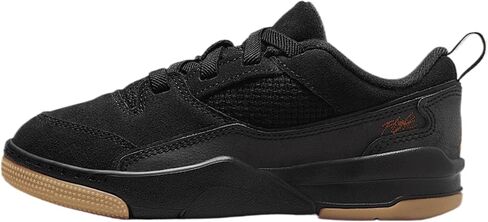 Jordan Flight Court Little Kids' Shoes (HF3332-001, Black/Gum Medium Brown/Varsity Red) Size 13 in Saudi Arabia