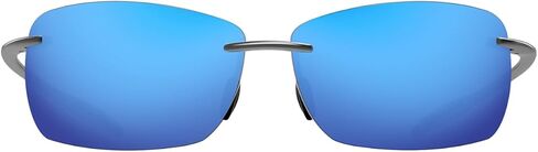 JULI Sports Sunglasses for Men Women Tr90 Rimless Frame for Running Fishing Golf Surf Driving MJ8010 in Kuwait