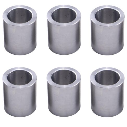 6PCS 59659 Seamless Steel Spacer, ID 5/8" x OD 7/8" x L 1" in Saudi Arabia