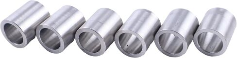 6PCS 59659 Seamless Steel Spacer, ID 5/8" x OD 7/8" x L 1" in Saudi Arabia