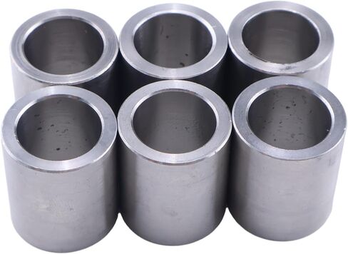 6PCS 59659 Seamless Steel Spacer, ID 5/8" x OD 7/8" x L 1" in Saudi Arabia