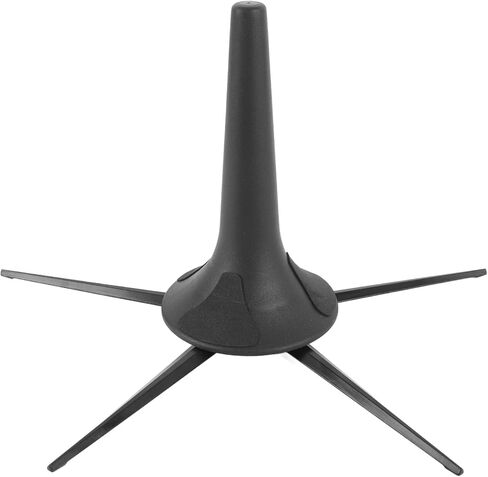 حامل بوق Estink، حامل فلوت معدني، حامل معدني قابل للطي بتصميم 5 أرجل، محمول للأبواق والمزامير للموسيقيين in Kuwait