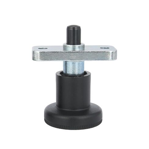Stainless Steel/Carbon Steel Flanged Indexing Plungers Return Type/Self-Locking Spring Loaded Plunger 6mm/8mm Pins 1Pcs(VCN232-BN-black) in Kuwait