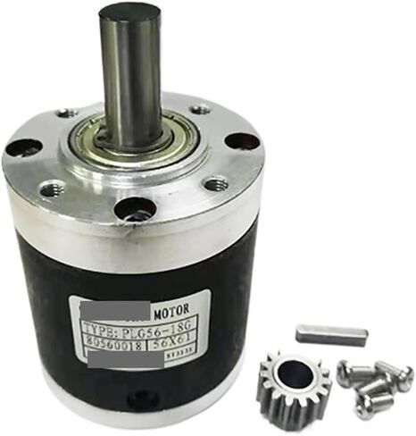Speed Reducer 1pcs/lot Planet 56mm Ratio 13:1 15:1 18:1 Round Input Flange for DC Motor with Shaft Diameter 6mm or 6.35mm or 8mm(18 to 1,8mm) in Saudi Arabia