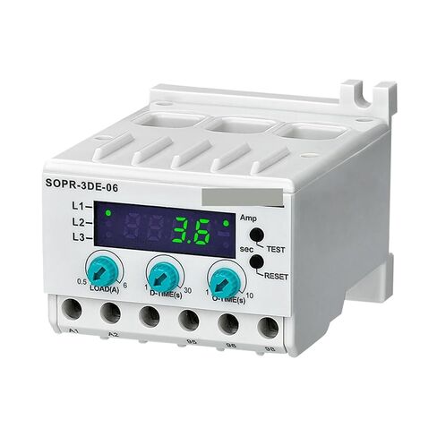 Thermal Overload Relay SOPR-3DE Digital Motor Protector(Un 90-260vac,10-120A) in Saudi Arabia