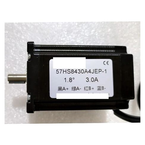 محرك متدرج NEMA23 4 أسلاك 8.4 سم ثنائي الطور عمود إخراج واحد 8 مم مع عزم دوران Keyway 2.2 نيوتن متر 1. درجة 3 أمبير 24 فولت in Saudi Arabia