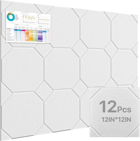 لوحة إعلانات، بديل لوحة الفلين مقاس 36 × 24 بوصة، 6 عبوات من لوحات الدبوس اللباد للجدران ديكور المنزل والمكتب، والفصل الدراسي مع 30 علامة تبويب لاصقة باللون الأسود in Kuwait