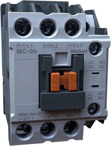 MC-9B-AC120 9 AMP 3 Pole Electrical Contactor with a 120 volt AC coil in Saudi Arabia