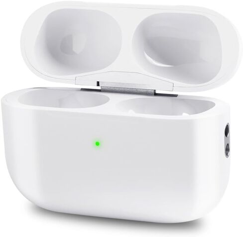 علبة شحن لاسلكية بديلة لعلبة شاحن AirPod Pro تدعم اقتران المزامنة اللاسلكية - علبة شحن الجيل الأول والثاني من AirPod Pro فقط - أسود in Kuwait