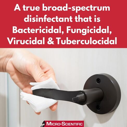 مناديل مطهرة أوبتي-سيد ماكس من ميكروساينتفيك (عبوتين) - 320 منديل - منظف مطهر مسجل لدى وكالة حماية البيئة (EPA) في المستشفيات in Kuwait