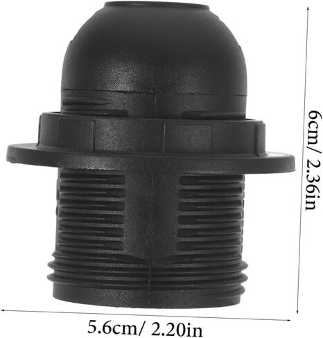 حامل لمبة Angoily سلك استبدال مقبس الإضاءة قاعدة المصباح الحبل المقبس الملولب لتركيبات الإضاءة المعلقة ذاتية الصنع in Kuwait