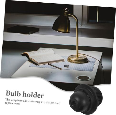 حامل لمبة Angoily سلك استبدال مقبس الإضاءة قاعدة المصباح الحبل المقبس الملولب لتركيبات الإضاءة المعلقة ذاتية الصنع in Kuwait