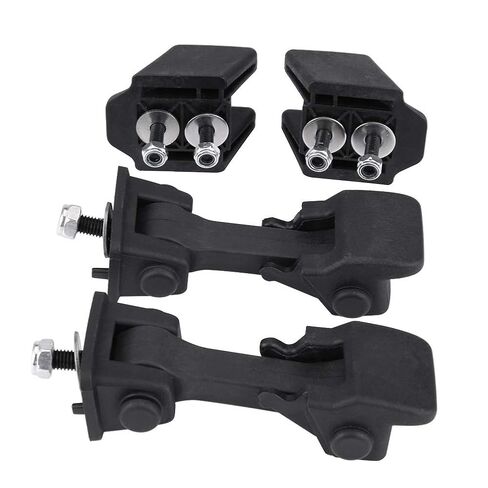 Aramox Hood Latch Catch, ABS Material, Durable Replacement for JK 2007-2016, Easy Installation, Includes 2 Lower Latches and 2 Upper Brackets in Saudi Arabia