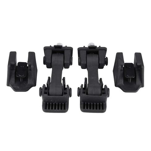 Aramox Hood Latch Catch, ABS Material, Durable Replacement for JK 2007-2016, Easy Installation, Includes 2 Lower Latches and 2 Upper Brackets in Saudi Arabia