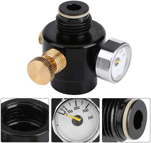 1Pcs 0-300psi Alloy Steel Co2 & Compress Pressure Regulator Output Pressure Reducing Valve Control Valve in Kuwait