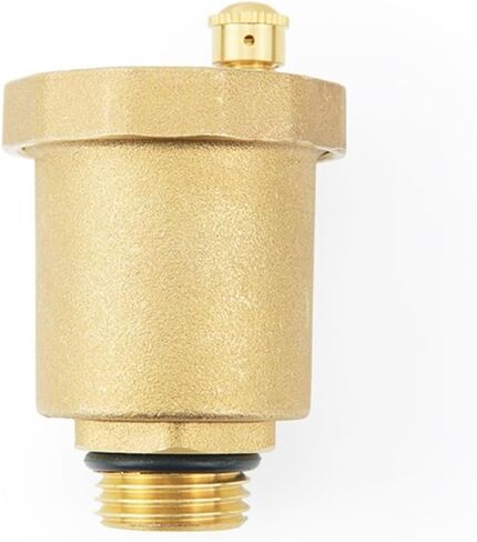 1" Male Thread Brass Automatic Air Vent Valve for Solar Water Heater Pressure Relief Vertical Type(1",2Pcs) in Kuwait