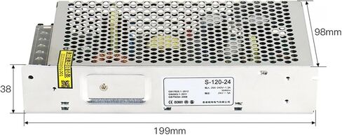 120W Switch Power Supply S-120-24V 5A for Co2 Laser Controller in Saudi Arabia